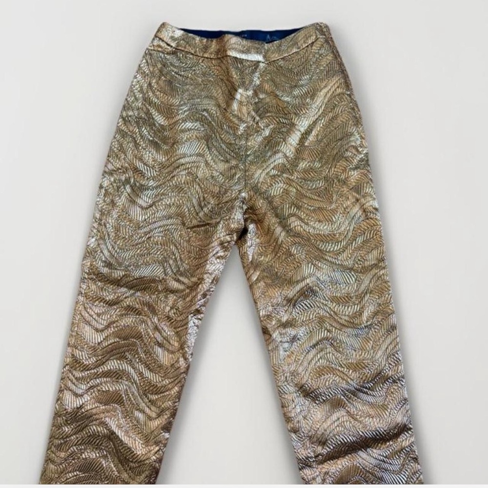 Metallic Gold Women’s Pants
